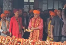 LG Sinha visits Mata Kheer Bhawani Temple on Jyeshtha Ashtami---Photo: X